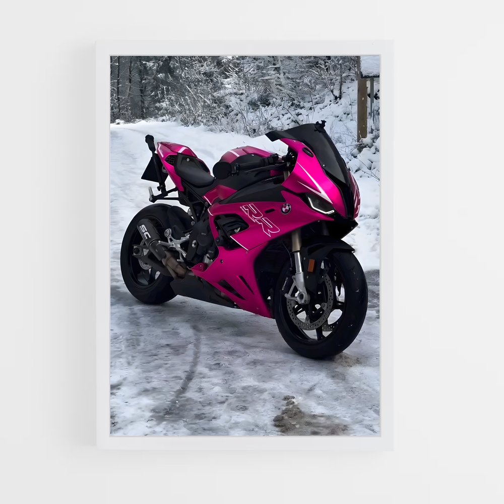 Poster Pink Frostbite – affiche KTM Moto (vue 3)